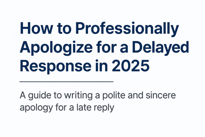 apologies for the delayed response