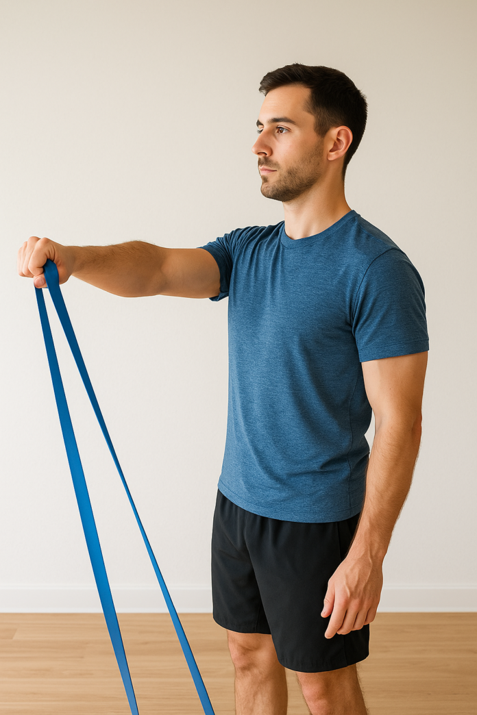 band shoulder flexion