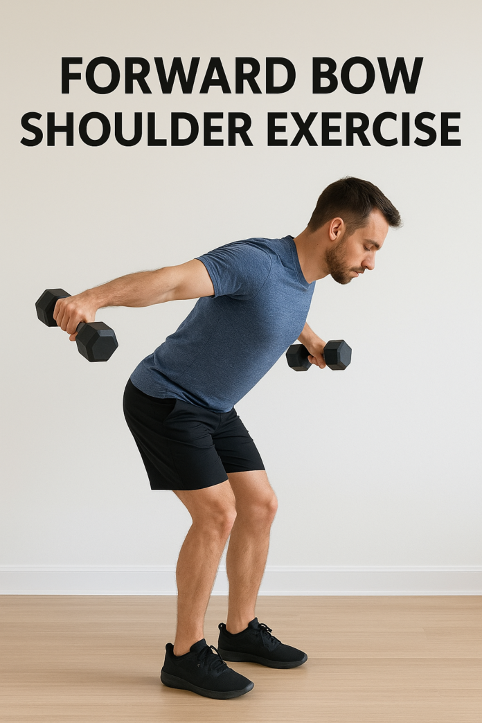forward bow shoulder exercise