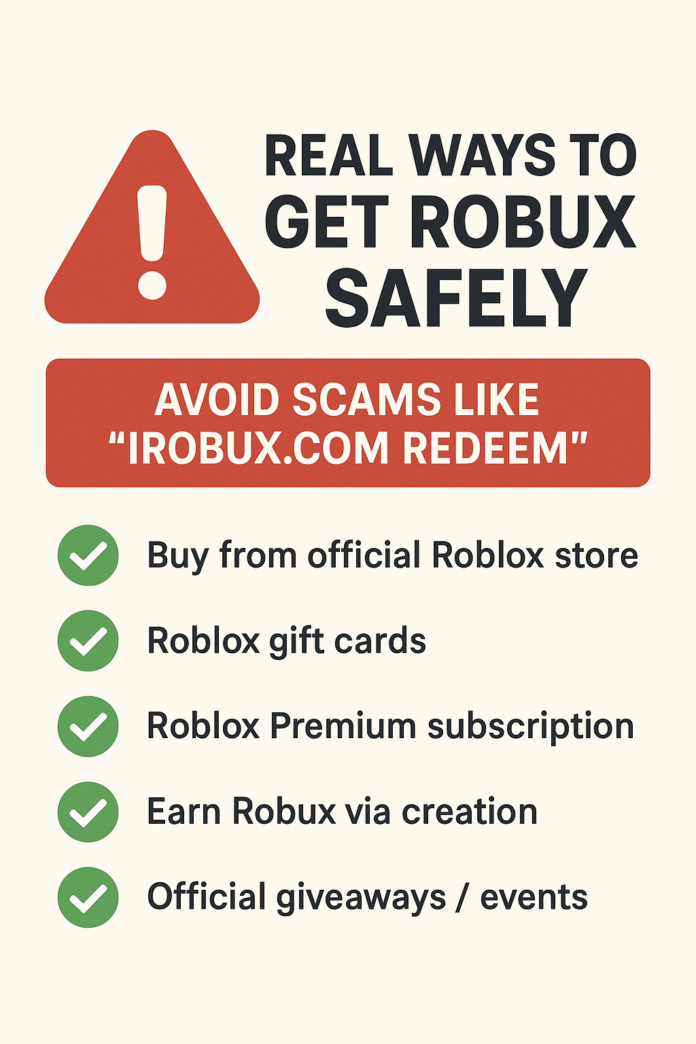 irobux.com redeem