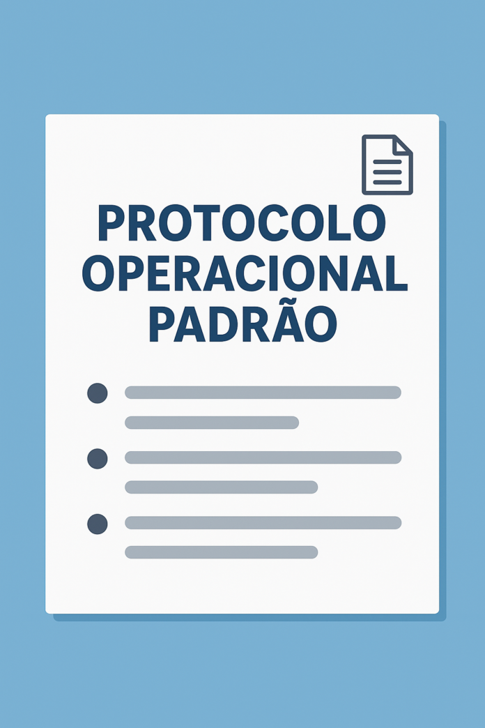 protocolo operacional padrao