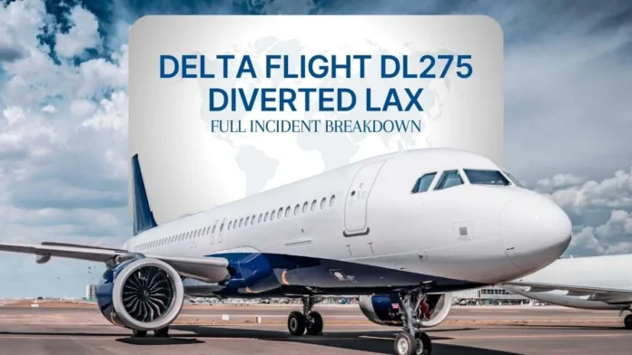Delta Flight DL275 Diverted LAX