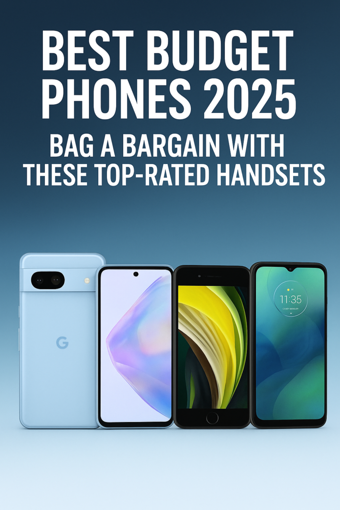 best budget smartphones 2025 USA